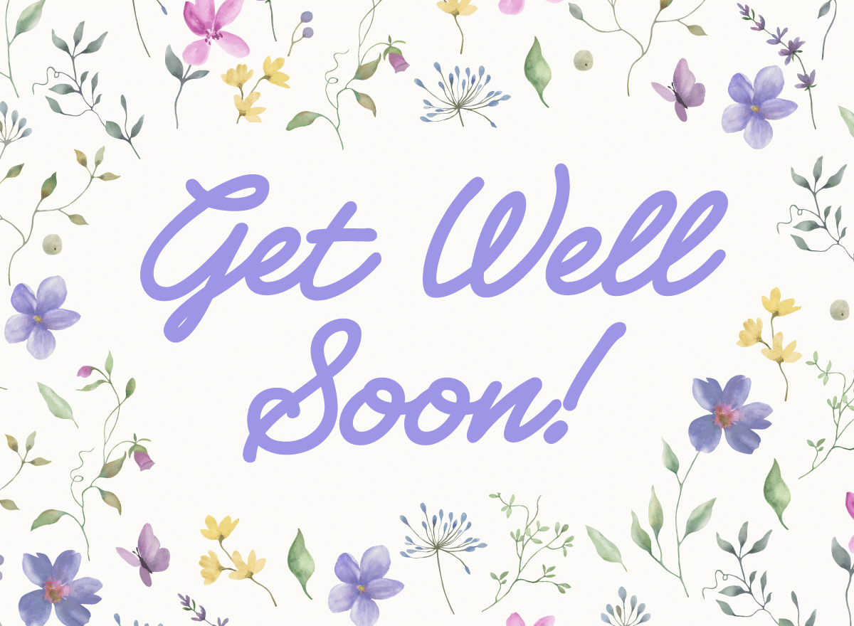 Get Well Soon Cards