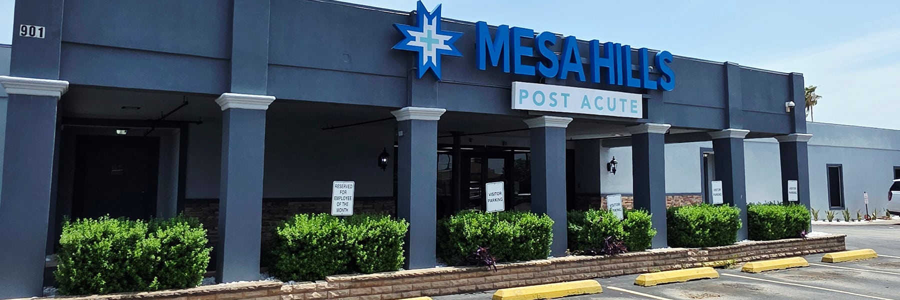 Outside front view of Mesa Hills Post Acute